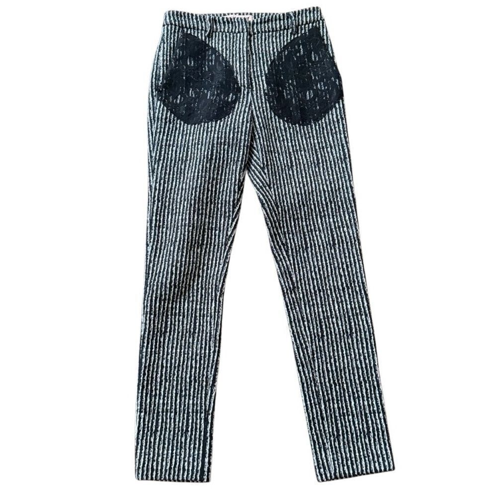 Frankie Morello Pants Striped Pants